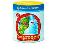 Батарея салютов Снеговой Р7212 купить от производителя Русский Фейерверк — Липки