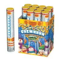 Пневматическая хлопушка Снежинки 30 АС0335 купить от производителя Русская Пиротехника — Липки