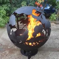 Шар огня ø 1000 мм. (197178) сертификат - сфера все для костра евростандарт  в Липках
