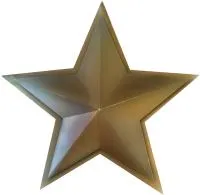 Звезда на памятник состаренная бронза в Липках (518501)