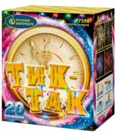 Батарея салютов Тик-так Р7598 купить от производителя Русский Фейерверк — Липки