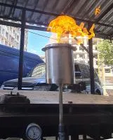 Газовая горелка ГВД 379 10 89 00 ПС (514271) монтаж вечный огонь ø 154 мм. ветроустойчивая  в Липках