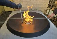 Чаша 850 вечный огонь (518171) сертификат комплект горелка ГВД 379 10 89 00 ПС - ø мм. ветроустойчивая  в Липках