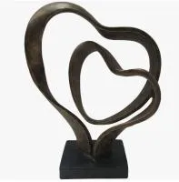 Скульптура интерьера сердце (518282) сертификат арт-объект  в Липках