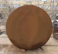 Большая сфера / шар (197173) сертификат - арт-объект ø 1000 мм. пустотелая  в Липках