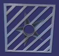 Звезда стальная (197146) монтаж комплект горелка ГВД 379 10 89 00 ПС вечный огонь ø 1000 мм. пустотелая  в Липках