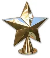 Звезда двусторонне выпуклая ø 350 (517612) сертификат на обелиск - стела памятник мм. пустотелая  в Липках