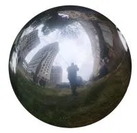 Шар ø 250 мм. полый полированный (517579) производство - сфера арт-объект пустотелая  в Липках