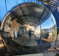 Сфера шар ø 2000 мм. (514274) производство - арт-объект пустотелая  в Липках