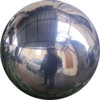 Шар ø 450 мм. полый полированный (517582) производство - сфера арт-объект пустотелая  в Липках