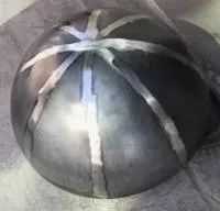 Полусфера сталь Ст3 ∅ 1350 стенка 6 мм. (518636) в Липках