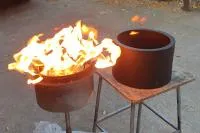 Газовая горелка ГВД 379 10 89 00 ПС (197450) производство вечный огонь ø 154 мм. ветроустойчивая  в Липках