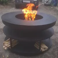 Стол для костра поленница (197212) поставка все ø 1000 мм. универсальная  в Липках