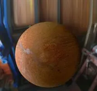 Шар парк декор кортен сталь (518911) ∅ 1000 мм. Липки 