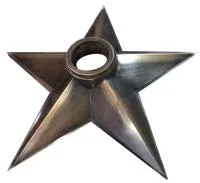 Звезда ø 1100 мм. бронза (197207) поставка комплект горелка ГВД 379 10 89 00 ПС вечный огонь пустотелая  в Липках