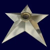 Звезда латунь ø 1500 мм. (1626) сертификат комплект горелка ГВД 379 10 89 00 ПС вечный огонь пустотелая  в Липках