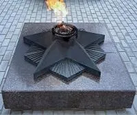 Вечный огонь фигурная подложка литье из чугуна (NSO-PiroClub) в Липках