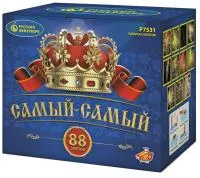 Фейерверк Самый-самый. Купить Фейерверк Самый-самый Р7531 — магазин продажа салютов недорого —  Липки, производитель Русский фейерверк - Русская пиротехника, доставка по России  +7 963 711 89 03 — Липки | lipki.piroclub.ru