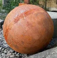 Сфера кортен сталь (518966) ∅ 800 мм. Липки