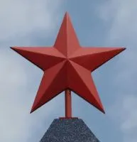 Звезда на вершину памятника в Липках (518425)
