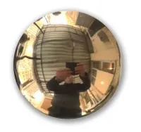 Шар латунь ø 100 мм. (517569) производство - сфера арт-объект пустотелая  в Липках