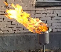 Газовая горелка ГВД 379 10 89 00 ПС (517200) поставка вечный огонь ø 154 мм. ветроустойчивая  в Липках