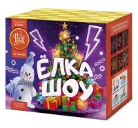 Батарея салютов Ёлка-шоу ЕС682 купить от производителя ФейерЛэнд — Липки
