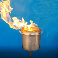 Газовая горелка ГВД 379 10 89 00 ПС (1619) поставка вечный огонь ø 154 мм. ветроустойчивая  в Липках