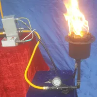 Газовая горелка апс (газ-контроль) (1623) поставка - автомат вечный огонь ø 154 мм. ветроустойчивая  в Липках