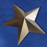 Звезда на обелиск латунь (197203) поставка - стела памятник ø 600 мм. пустотелая  в Липках
