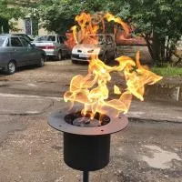 Газовая горелка ГВД 379 10 89 00 ПС (214887) поставка вечный огонь ø 154 мм. ветроустойчивая  в Липках