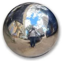 Шар ø 1100 мм. полый полированный (517594) поставка - сфера арт-объект пустотелая  в Липках