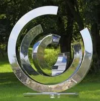 Скульптурная арт композиция кольца (518293) поставка арт-объект  в Липках