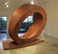 Скульптура в фойе кортеновская сталь (518271) сертификат арт-объект  в Липках