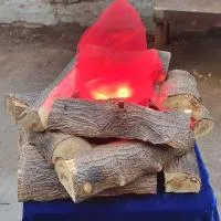 Имитация костра железный дровосек (197197) монтаж огня ø 650 мм. евростандарт  в Липках