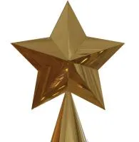 Вершина памятника в форме звезды в Липках (518485)