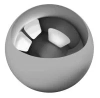 Шар из нержавеющей стали ø 150 мм. (517619) поставка - сфера арт-объект пустотелая  в Липках