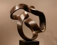 Кольцо из бронзы скульптура (518289) монтаж арт-объект  в Липках