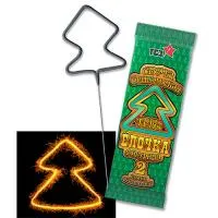 Бенгальские огни фигурные Елочка 250-2 ТР163 купить от производителя Троицкий снаряжательный завод — Липки