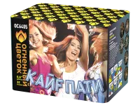 Батарея салютов Кайф-пати ОС6405 купить от производителя Огненный Цветок — Липки