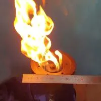 Газовая горелка ГВД 379 10 89 00 ПС (197136) производство вечный огонь ø 154 мм. ветроустойчивая  в Липках