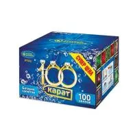 Батарея салютов 100 Карат Р7332 купить от производителя Русский Фейерверк — Липки