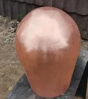 Ёмкость карамелизатор (513898) сертификат полусфера промоборудование ø 450 мм.  в Липках