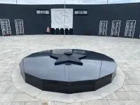 Звезда чугун (518248) производство комплект горелка ГВД 379 10 89 00 ПС вечный огонь ø 1100 мм. монолит - литье  в Липках