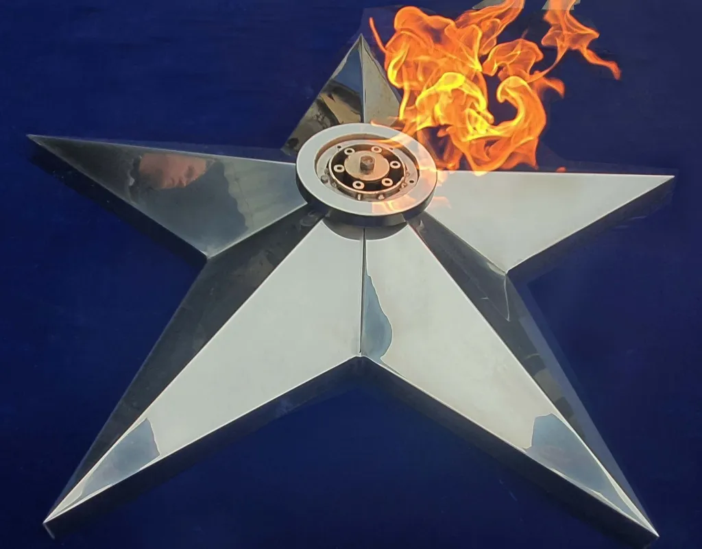 Вечный огонь символ воинской славы Липки